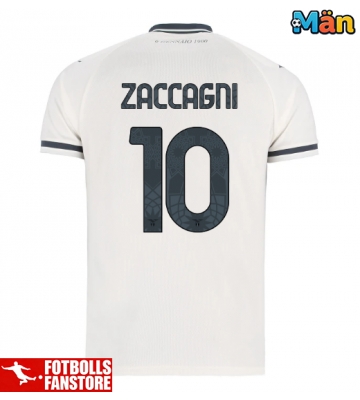 Lazio Mattia Zaccagni #10 Bortatröja 2025-26 Kortärmad